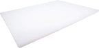 Thirteen Chefs Plastic Cutting Board - 18 x 12 x 0.5 Inch, Professional Grade HDPE, NSF Approved, Large Size and Dishwasher Safe