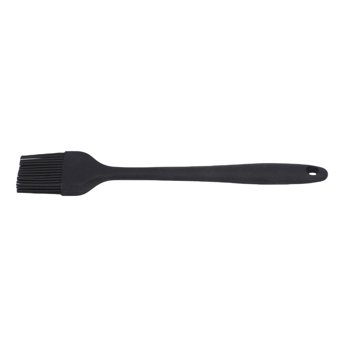 ANGGREK Silicone Baking Brush, Heat 230°C Food Grade Oil Brush, BBQ Butter Bread With Hanging Hole For Cake Bread Barbecue Kitchen (Black)