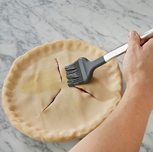 Omaha Large Silicone Basting Brush - 15” Pastry Brush/BBQ Brush for Kitchen or Grill - Cooking Baster for Butter, Sauce, Marinade, Oil - Dishwasher Safe