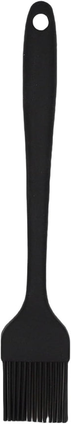 ANGGREK Silicone Baking Brush, Heat 230°C Food Grade Oil Brush, BBQ Butter Bread With Hanging Hole For Cake Bread Barbecue Kitchen (Black)