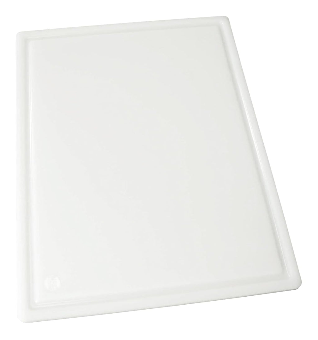 Winco CBI-1520 Grooved Cutting Board, 15-Inch by 20-Inch by 1/2-Inch, White,Medium