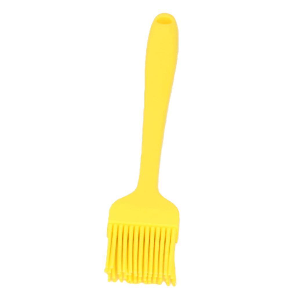ANGGREK Silicone Baking Brush, Heat 230°C Food Grade Oil Brush, BBQ Butter Bread With Hanging Hole For Cake Bread Barbecue Kitchen (Black)