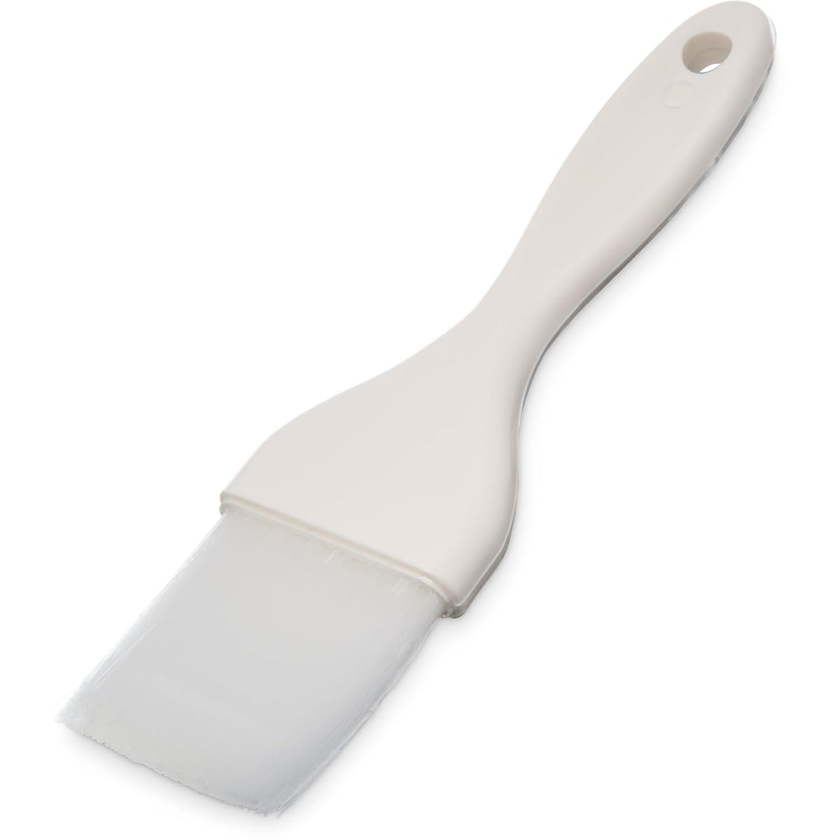 Carlisle FoodService Products 40391-02 7.50" Length, Bristle 2" Width x 2" Trim, White Color, Plastic Handle Galaxy Pastry Brush with Nylon Bristles