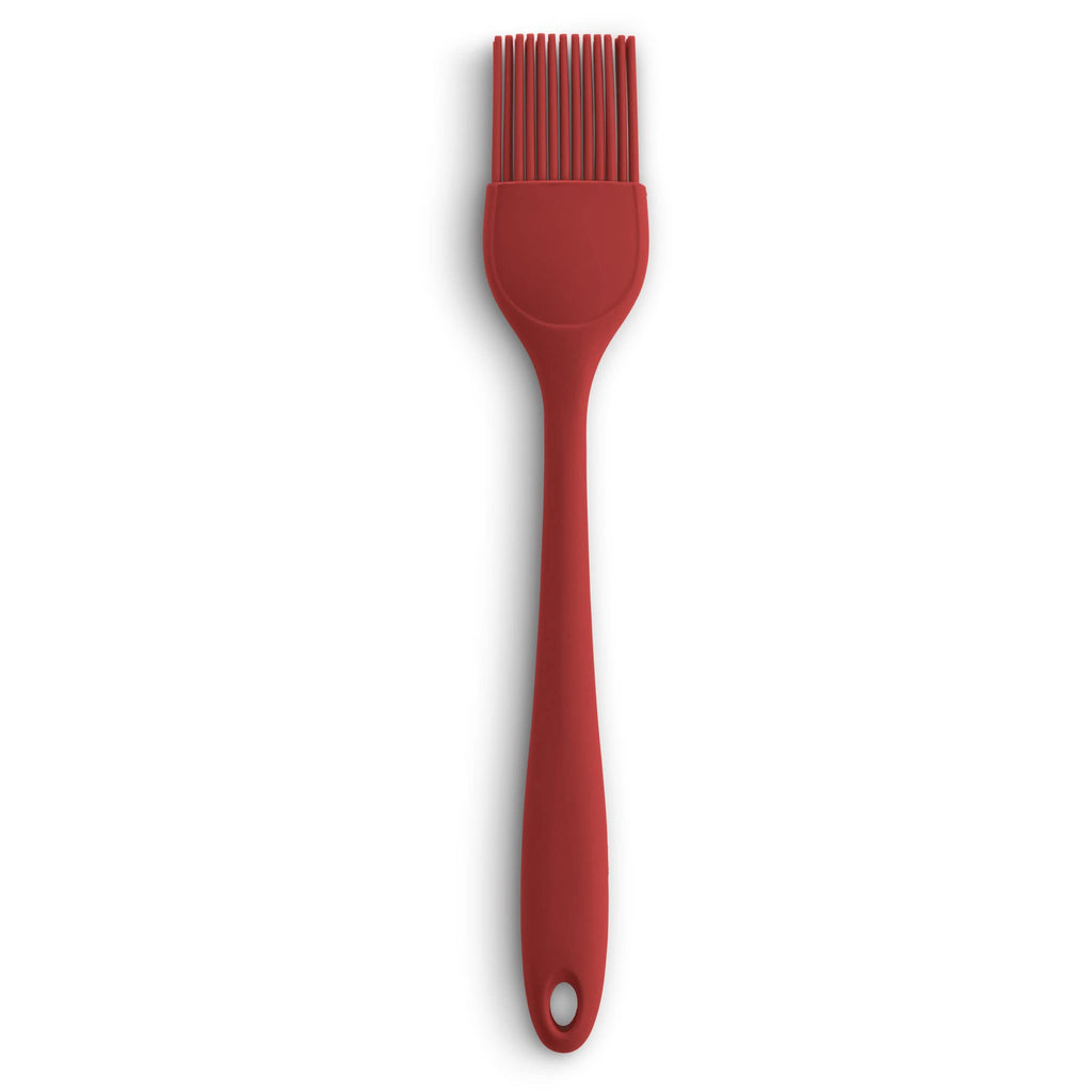 Mrs. Anderson’s Baking Silicone Basting Brush, Non-Stick, Heat Safe, Shed-Proof Bristles, Gray, 1.75-Inches, For Butter, Egg Wash, Glaze, And Baking Prep