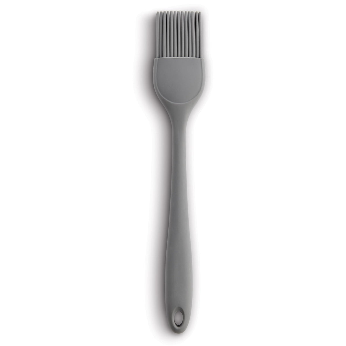 Mrs. Anderson’s Baking Silicone Basting Brush, Non-Stick, Heat Safe, Shed-Proof Bristles, Gray, 1.75-Inches, For Butter, Egg Wash, Glaze, And Baking Prep