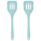 JS Gourmet Silicone Small Basting and Pastry Brush - Pastel Green - 2-Pack