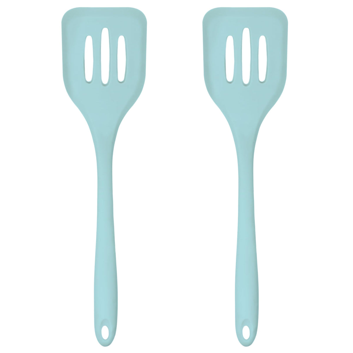 JS Gourmet Silicone Small Basting and Pastry Brush - Pastel Green - 2-Pack