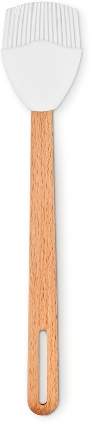 Le Creuset Silicone Signature Basting Brush, White