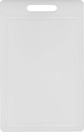 GoodCook Everyday Solid Polyethylene Cutting Board, 8 x 11-Inch, Non-Porous Plastic, White