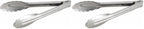 Winco Coiled Spring Heavyweight Stainless Steel Utility Tong, 7-Inch