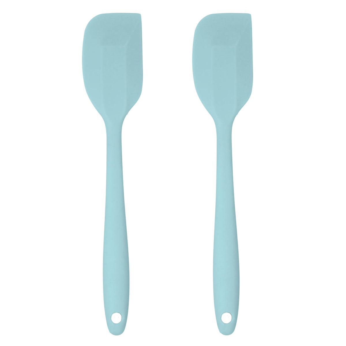 JS Gourmet Silicone Small Basting and Pastry Brush - Pastel Green - 2-Pack