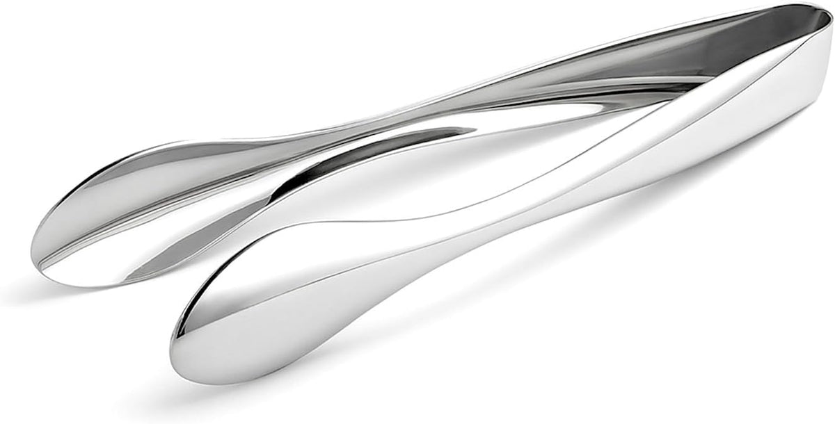 Premium Stainless Steel Serving Tongs (6'' Small)