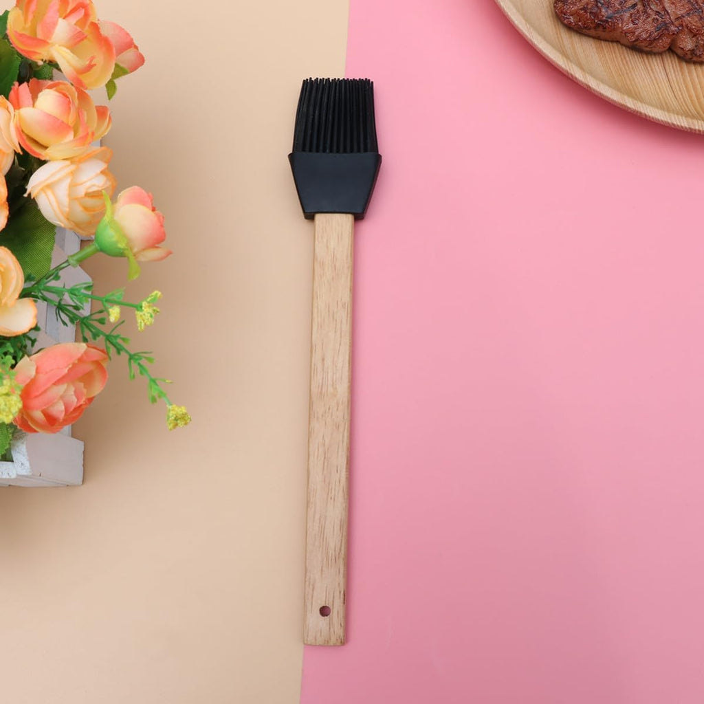 Food Grade Heat Resistant Silicone Basting Brush for Baking