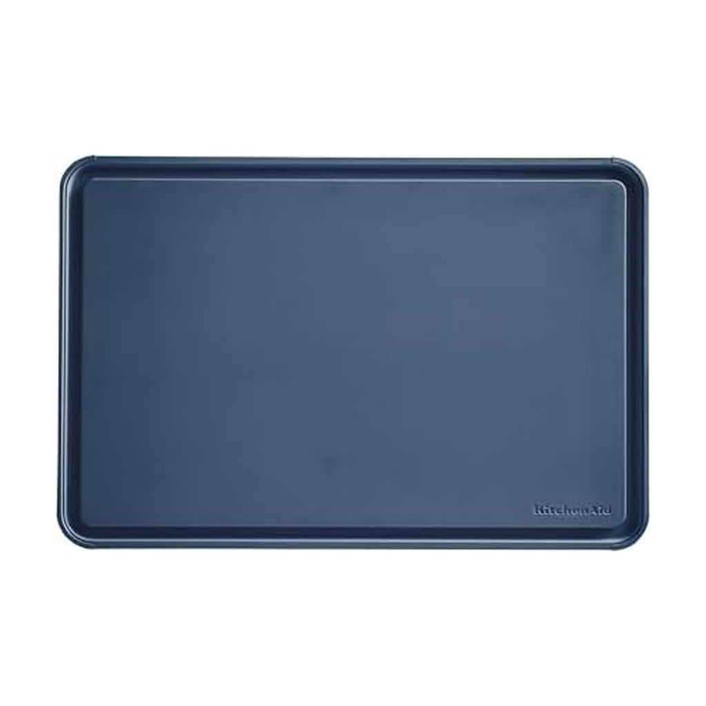 KitchenAid Classic Nonslip 2-Piece Plastic Cutting Board Set with Perimeter Trench and Non Slip Edges, 2-Piece Kitchen Chopping Boards, Dishwasher-Safe, White and Gray