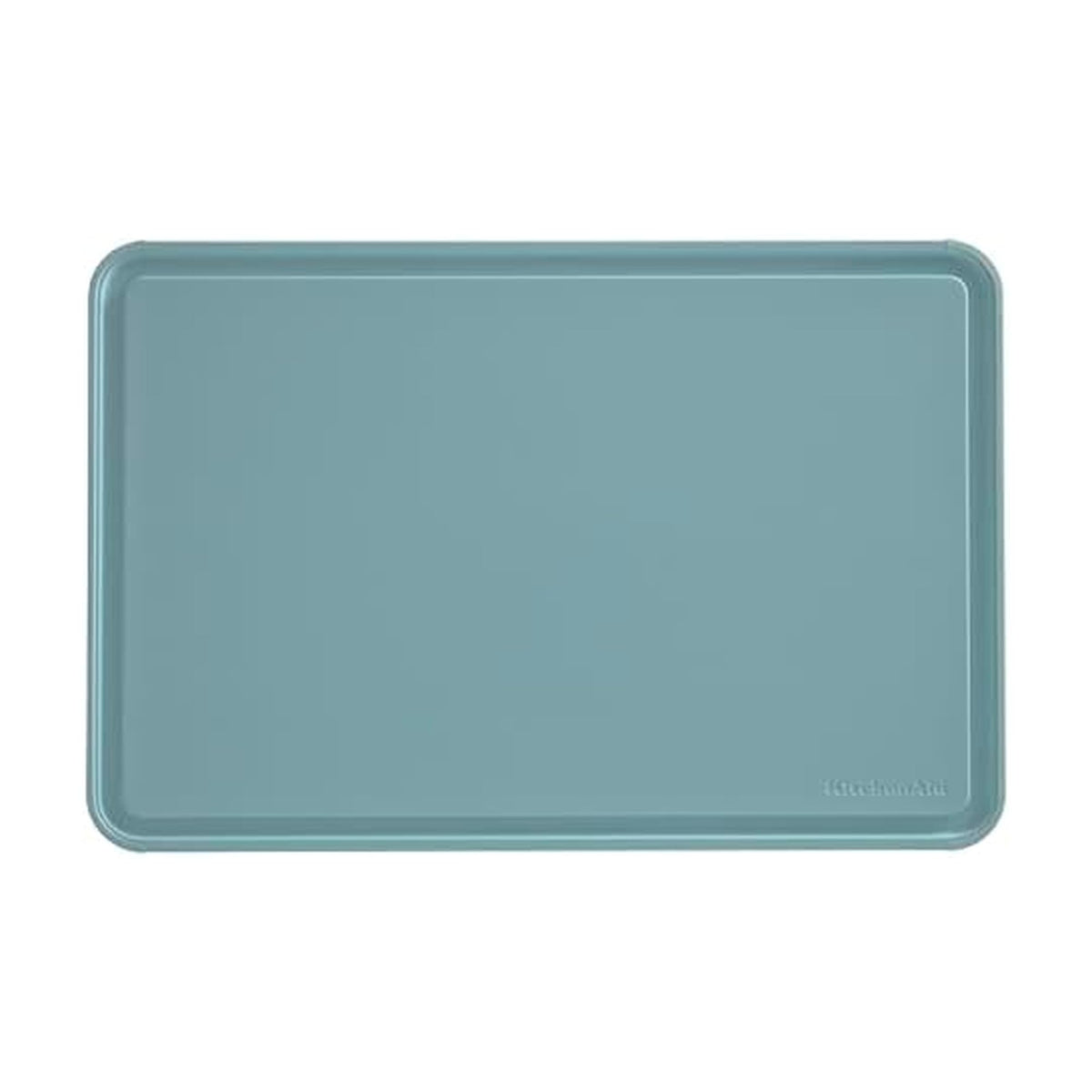 KitchenAid Classic Nonslip 2-Piece Plastic Cutting Board Set with Perimeter Trench and Non Slip Edges, 2-Piece Kitchen Chopping Boards, Dishwasher-Safe, White and Gray