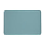 KitchenAid Classic Cutting Board with Perimeter Trench and Non Slip Edges, Dishwasher Safe, 11 inch x 14 inch, White and Gray