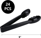 Plastic Serving Tongs Disposable Kitchen Tongs for Food Salad