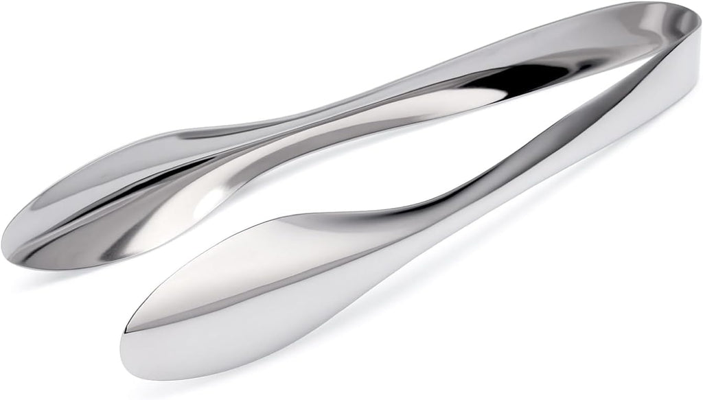 Premium Stainless Steel Serving Tongs (6'' Small)