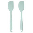 JS Gourmet Silicone Small Basting and Pastry Brush - Pastel Green - 2-Pack