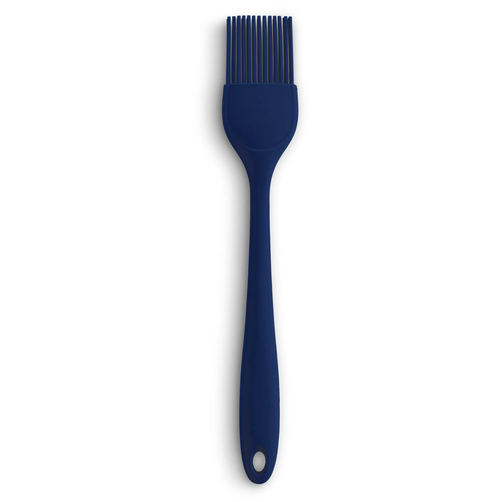 Mrs. Anderson’s Baking Silicone Basting Brush, Non-Stick, Heat Safe, Shed-Proof Bristles, Gray, 1.75-Inches, For Butter, Egg Wash, Glaze, And Baking Prep