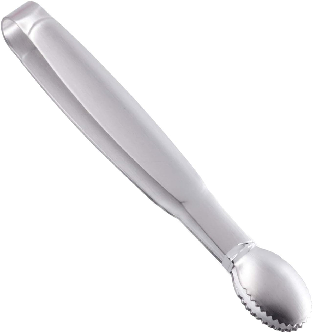 HINMAY 5" Mini Serving Tongs Tiny Stainless Steel Small Tongs, Set of 4