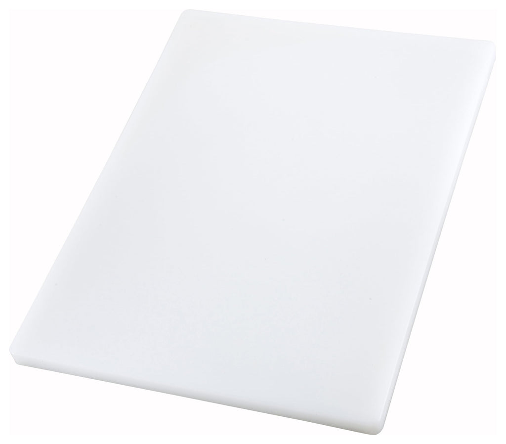 Winco Cutting Board, 18 by 24 by 1/2-Inch, White, 18" x 24"