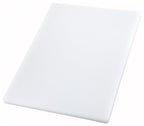 Winco Cutting Board, 18 by 24 by 1/2-Inch, White, 18" x 24"