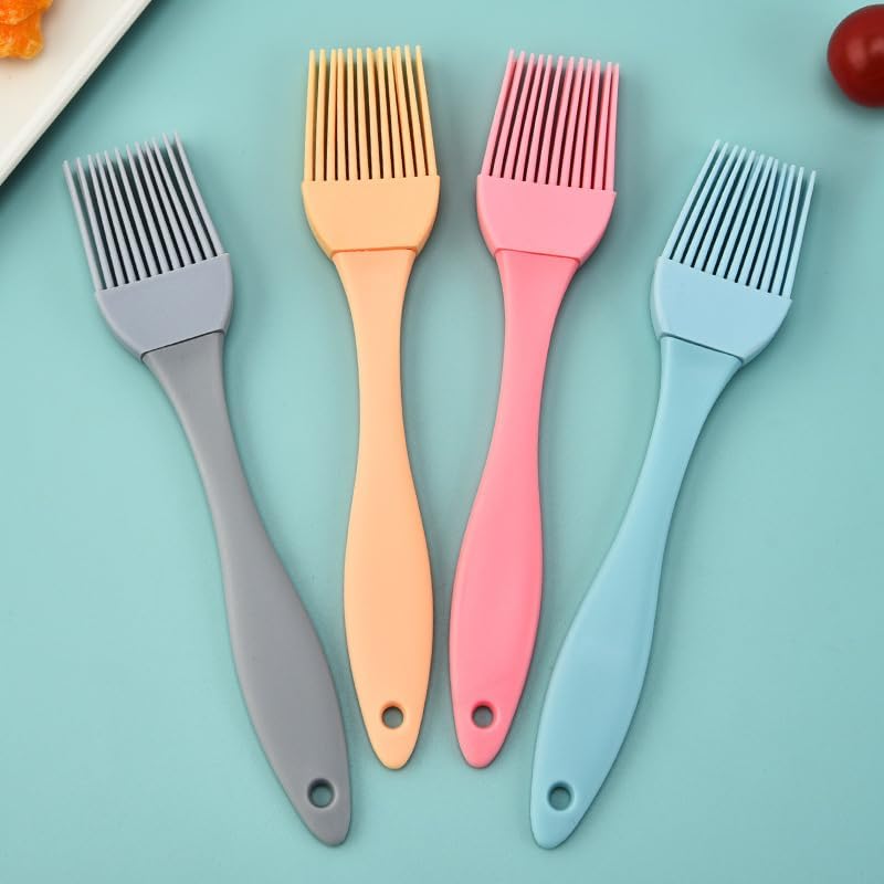 Kitchen food grade cooking barbecue silicone oil brush