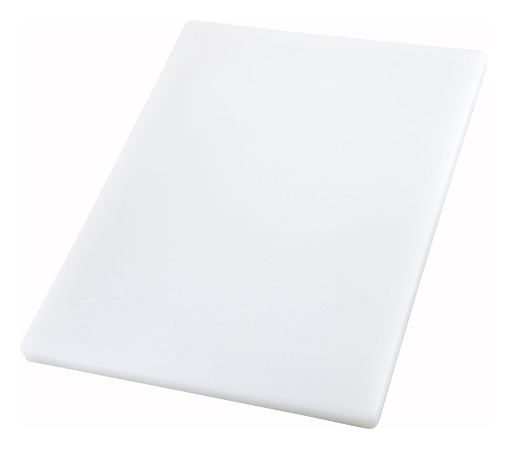 Winco Cutting Board, 18 by 24 by 1/2-Inch, White, 18" x 24"