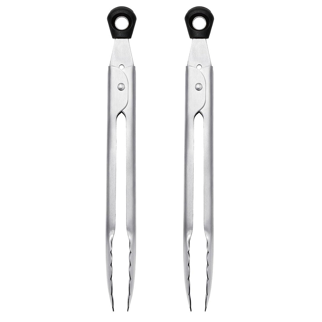 OXO Good Grips 9-Inch Stainless Steel Locking Tongs