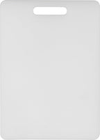 GoodCook Everyday Solid Polyethylene Cutting Board, 8 x 11-Inch, Non-Porous Plastic, White