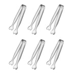Serving Tongs, Anytrp 12-Packs Stainless Steel Sugar Tongs, 5.3inch Small Tong Kitchen Appetizers Tong for Serving Food, Buffets, Coffee Bar, Tea Party, Desserts Party and Ice Bucket