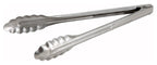 Winco Coiled Spring Heavyweight Stainless Steel Utility Tong, 7-Inch