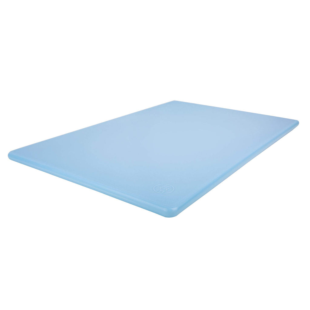 Thirteen Chefs 18x12 White Cutting Board for Kitchen, 1/2" Thick Plastic