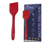 HOTEC 600℉ Heat Resistant Silicone Basting &Pastry Brush, Multicolor 5