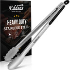 Metal Tongs For Cooking Up To 600°F Kitchen Tongs 2PCS - 9", 12 inch