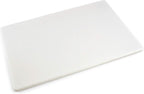 Thirteen Chefs 18x12 White Cutting Board for Kitchen, 1/2" Thick Plastic