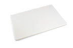 Thirteen Chefs 18x12 White Cutting Board for Kitchen, 1/2" Thick Plastic