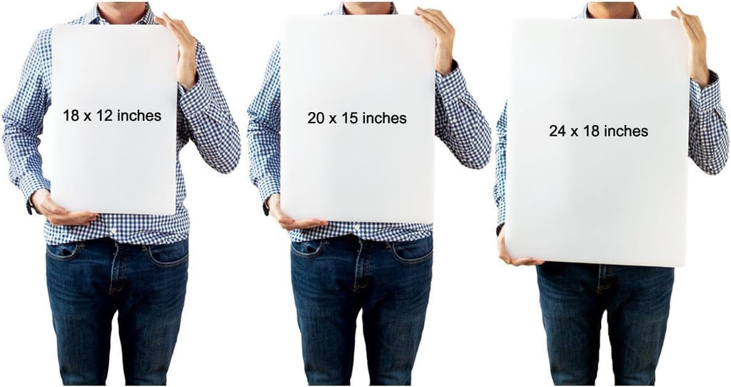 Thirteen Chefs Plastic Cutting Board - 18 x 12 x 0.5 Inch, Professional Grade HDPE, NSF Approved, Large Size and Dishwasher Safe