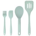 JS Gourmet Silicone Small Basting and Pastry Brush - Pastel Green - 2-Pack