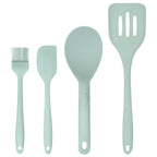 JS Gourmet Silicone Small Basting and Pastry Brush - Pastel Green - 2-Pack