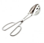 KEBE 2-PACK Serving Tongs for Cooking Buffet Party Catering, Thickening Food Serving Cake Bread Kitchen Salad Tongs, Stainless Steel