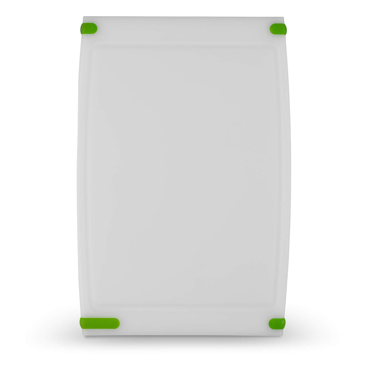 GoodCook Everyday Solid Polyethylene Cutting Board, 8 x 11-Inch, Non-Porous Plastic, White