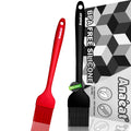 Anaeat 5 Pack Silicone Basting Pastry Brushes - Heat Resistant One-Piece Design with Soft Bristles, Hygienic Marinade Brush for Baking BBQ Grill, Spreading Oil Butter Sauce (Multicolor)