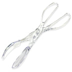 Chef Craft Premium Salad Scissor Tongs, 11.25 inch, Clear