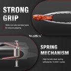 Food Grade Stainless Steel Kitchen Tongs for Cooking,BBQ - 7 ，9 and 12 Inch,Set of 3 Heavy Duty Locking Metal Food Tongs Non-Slip Grip