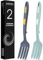 Large Silicone Flexible Cooking Fork, Non Stick Whisks for Mix Ingredients