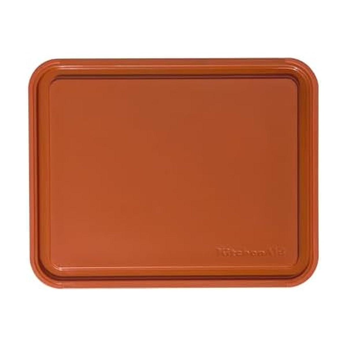 KitchenAid Classic Nonslip 2-Piece Plastic Cutting Board Set with Perimeter Trench and Non Slip Edges, 2-Piece Kitchen Chopping Boards, Dishwasher-Safe, White and Gray