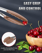 Good Grip Cooking Tongs with Silicone Tips, Set of 3-7" 9" and 12"