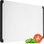 Belwares Large Plastic Cutting Board for Kitchen, 18-Inch Chopping Board
